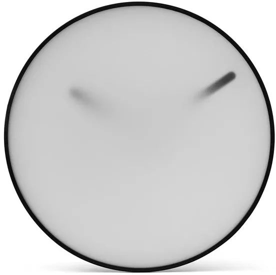 Gejst Momentt Wanduhr Weiß