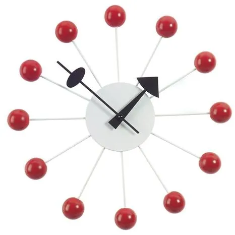 Vitra Ball Clock Uhr Rot