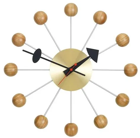Vitra Ball Clock Uhr Kirschbaum